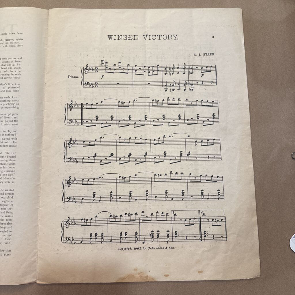 SHEET MUSIC