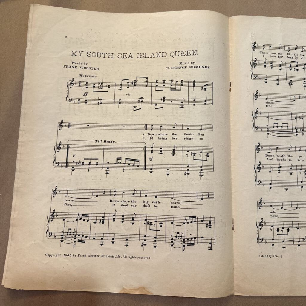 SHEET MUSIC