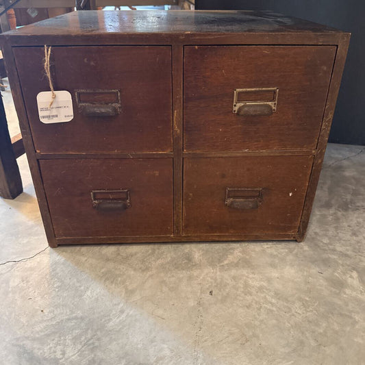 VINTAGE FILE CABINET