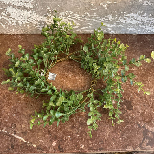 BOXWOOD CANDLE RING