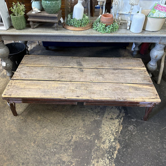 RECLAIMED WOOD COFFEE/DINING TABLE COMBO