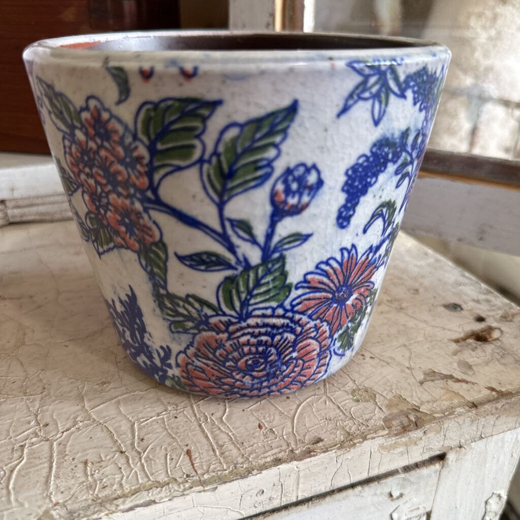 COLORFUL PATTERN POT