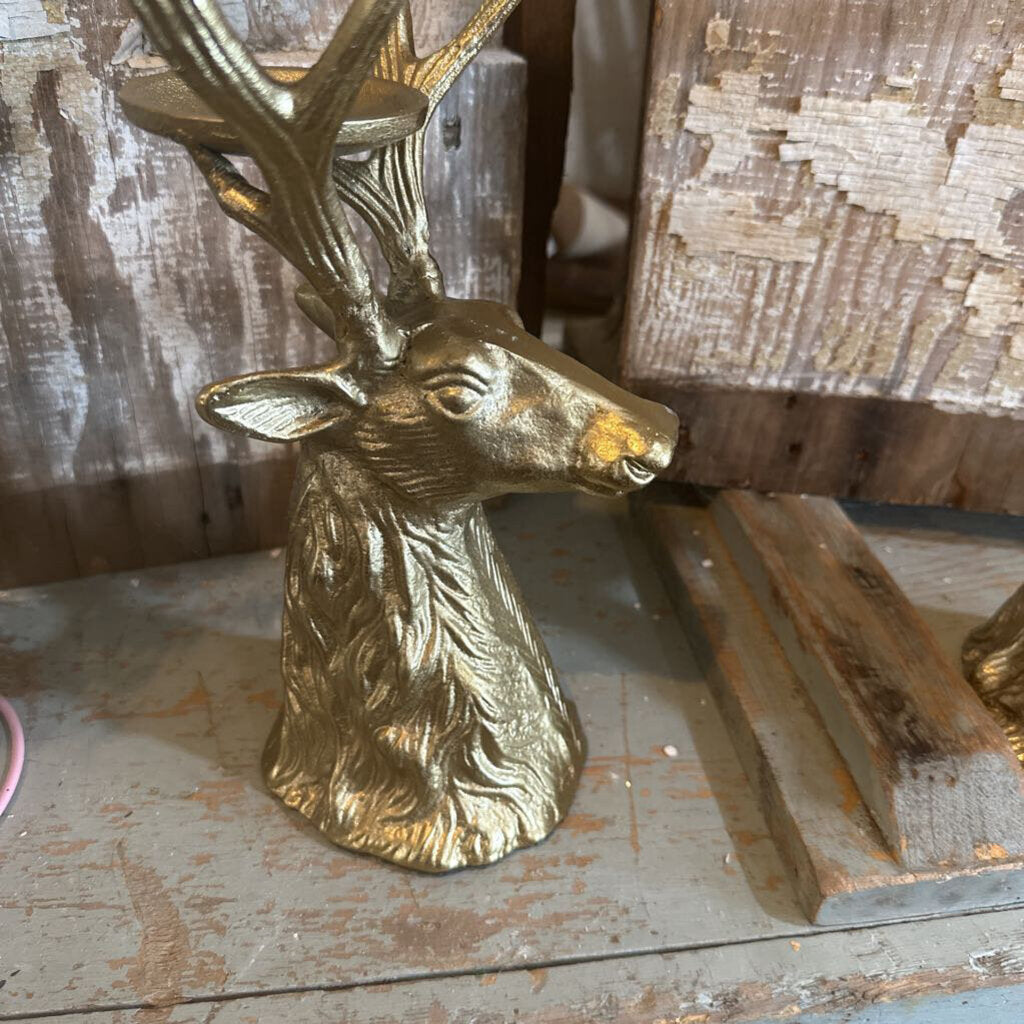 DEER CANDLEHOLDERS