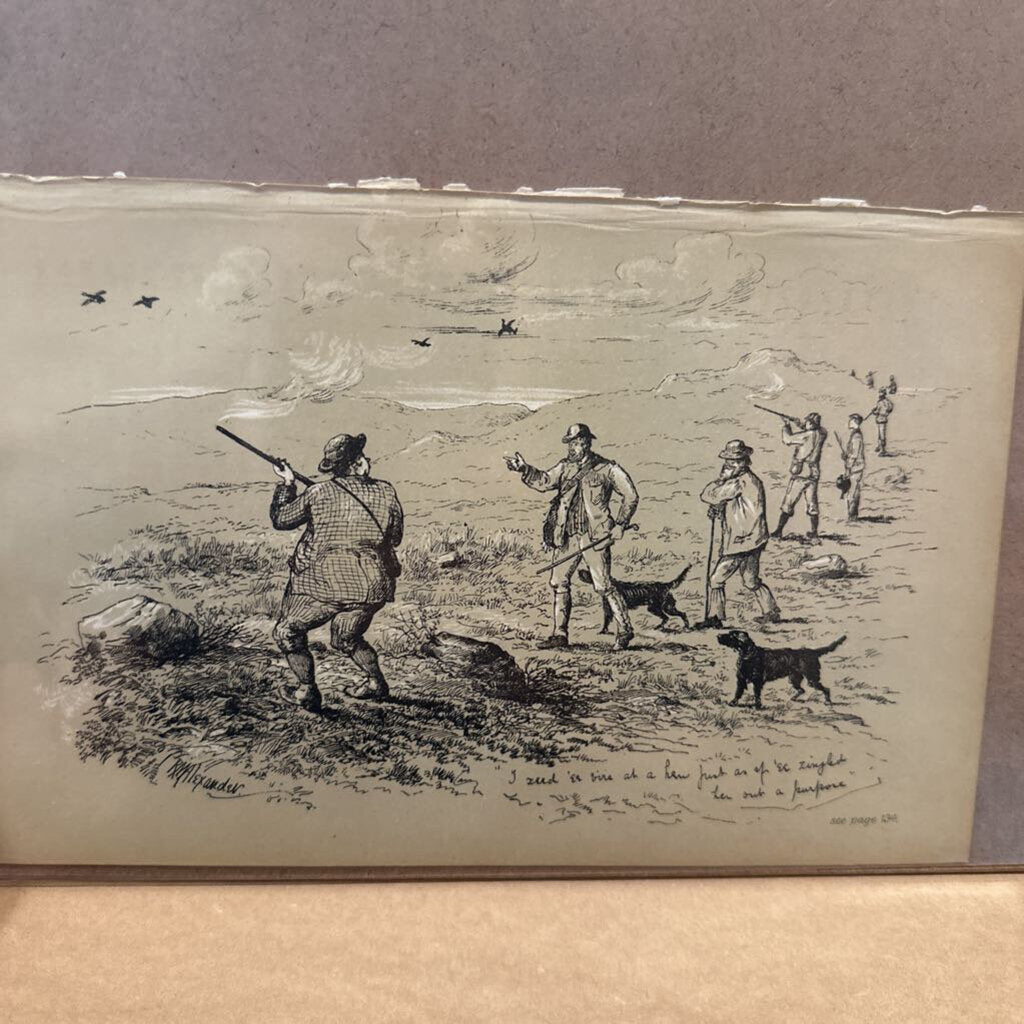 VINTAGE HUNTING PRINTS – The Gathered Warehouse