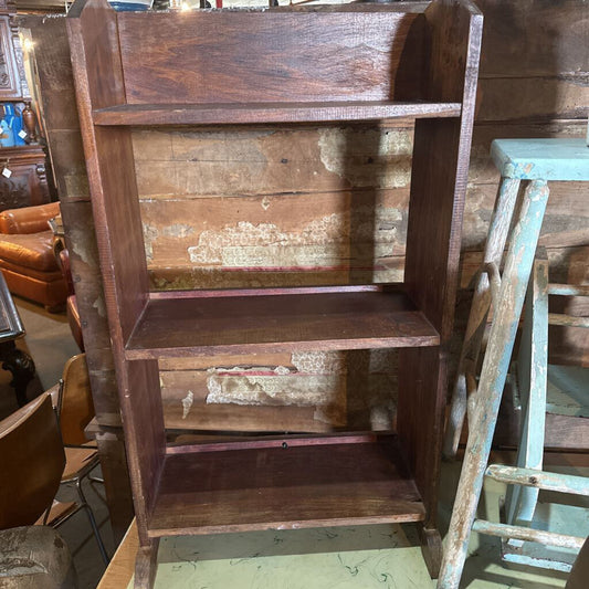 WOOD FLOOR SHELF