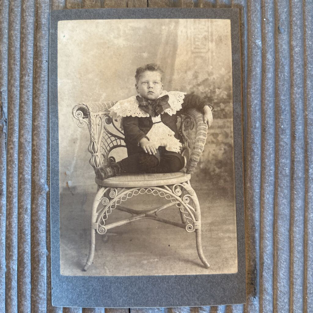 PHOTO CARD OF YOUNG BOY