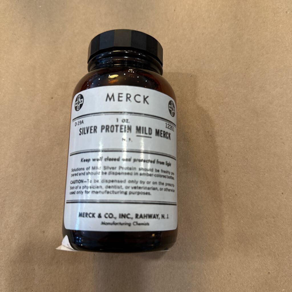 MERCK PHARMACY BOTTLE