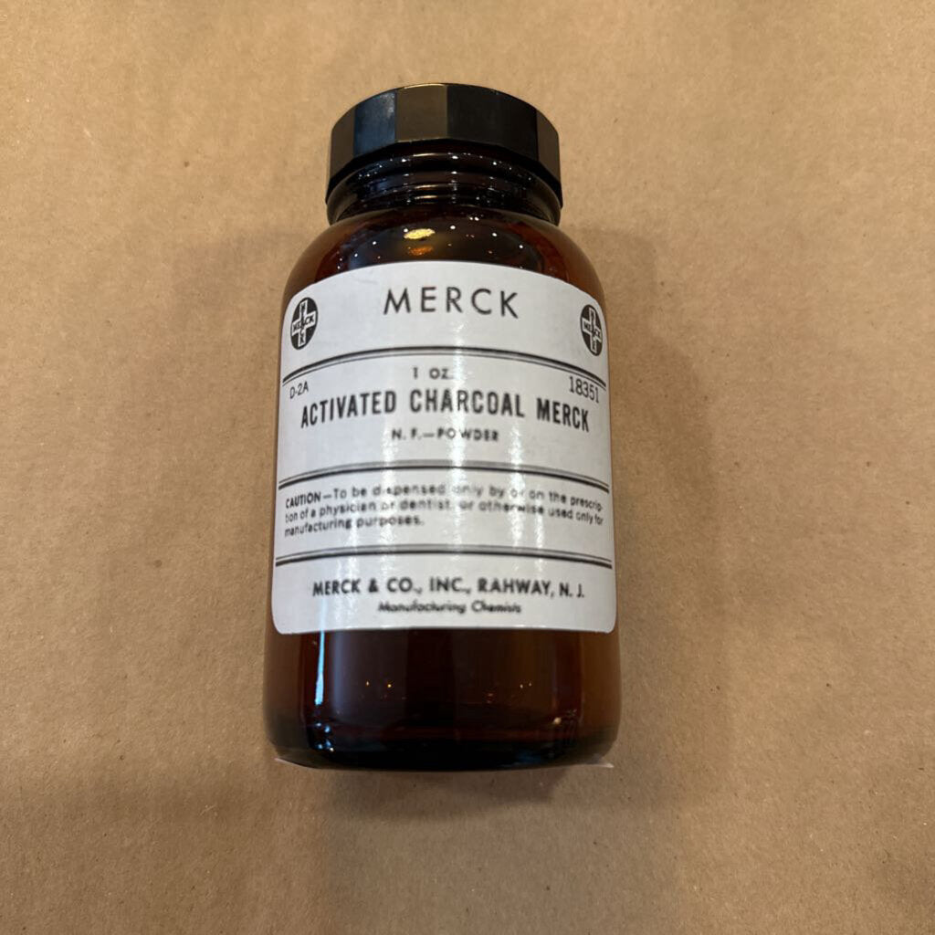 MERCK PHARMACY BOTTLE