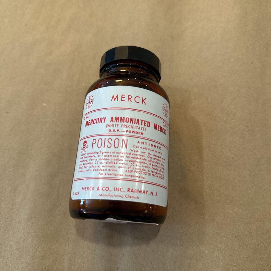 MERCK PHARMACY BOTTLE