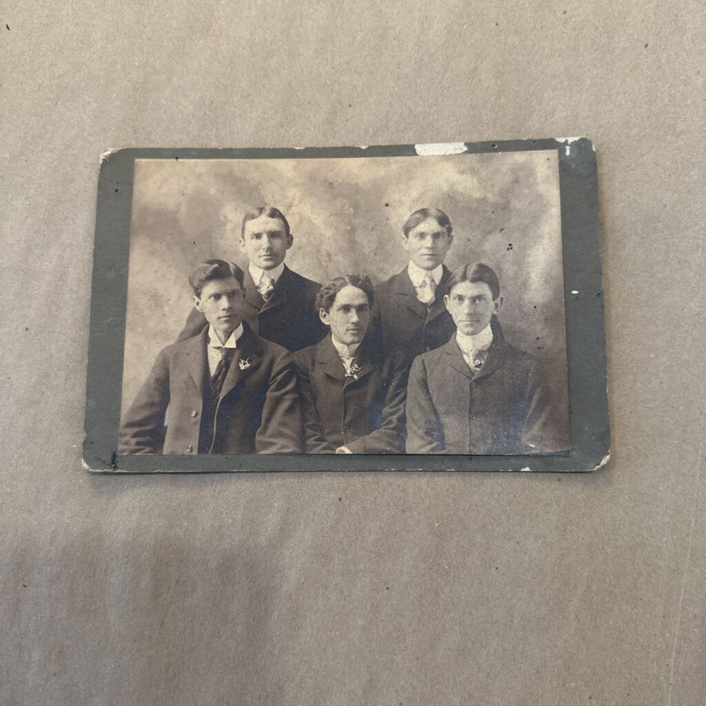 PHOTO OF FIVE MEN