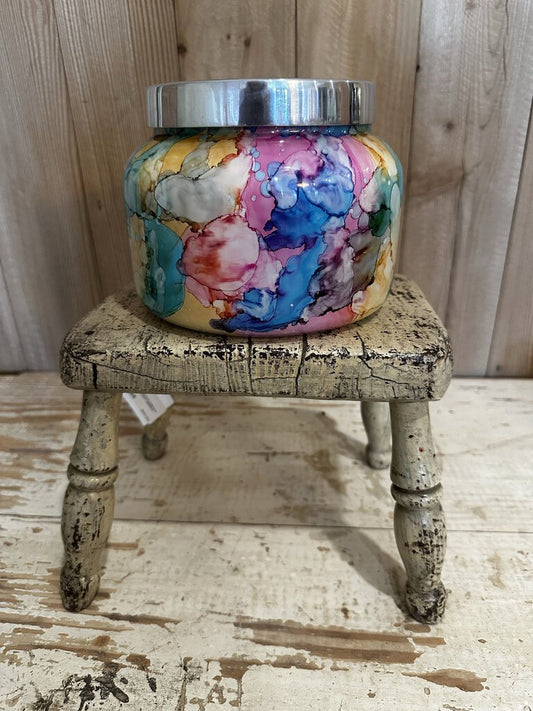 CAPRI BLUE TIE DYE COLLECTION CANDLES