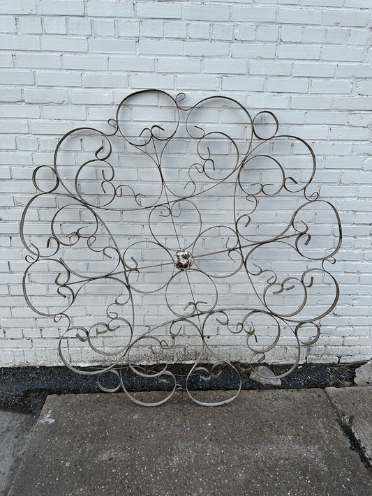 WROUGHT IRON FLOWER