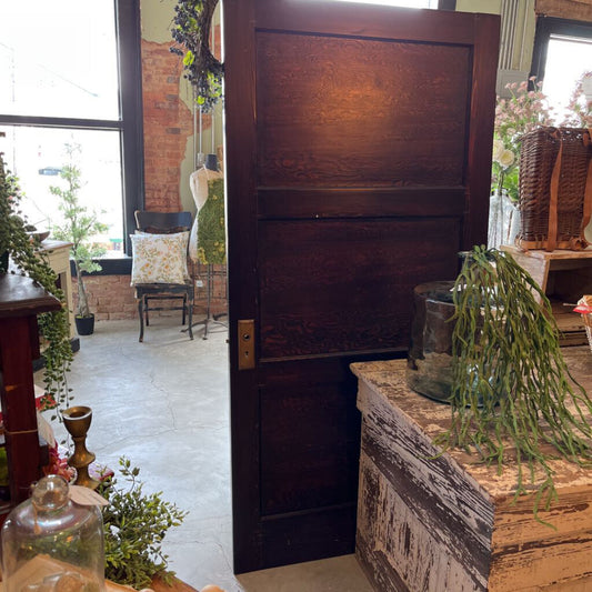 Pair of Wooden Bank Doors