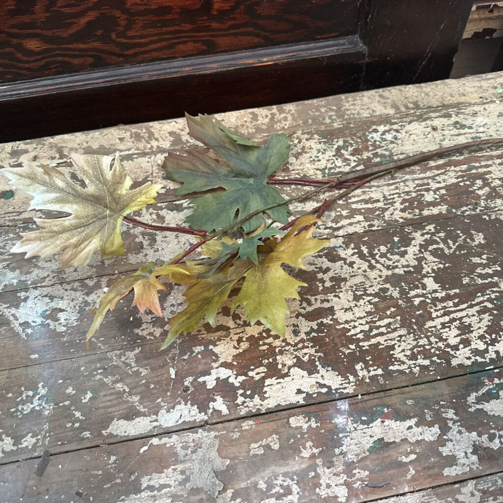 AUTUMN MAPLE LEAF STEM