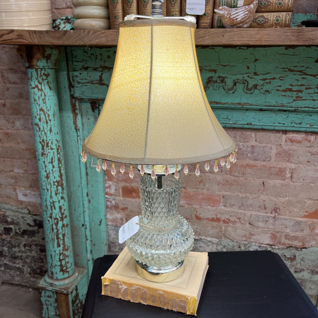 Vintage Glass Lamp