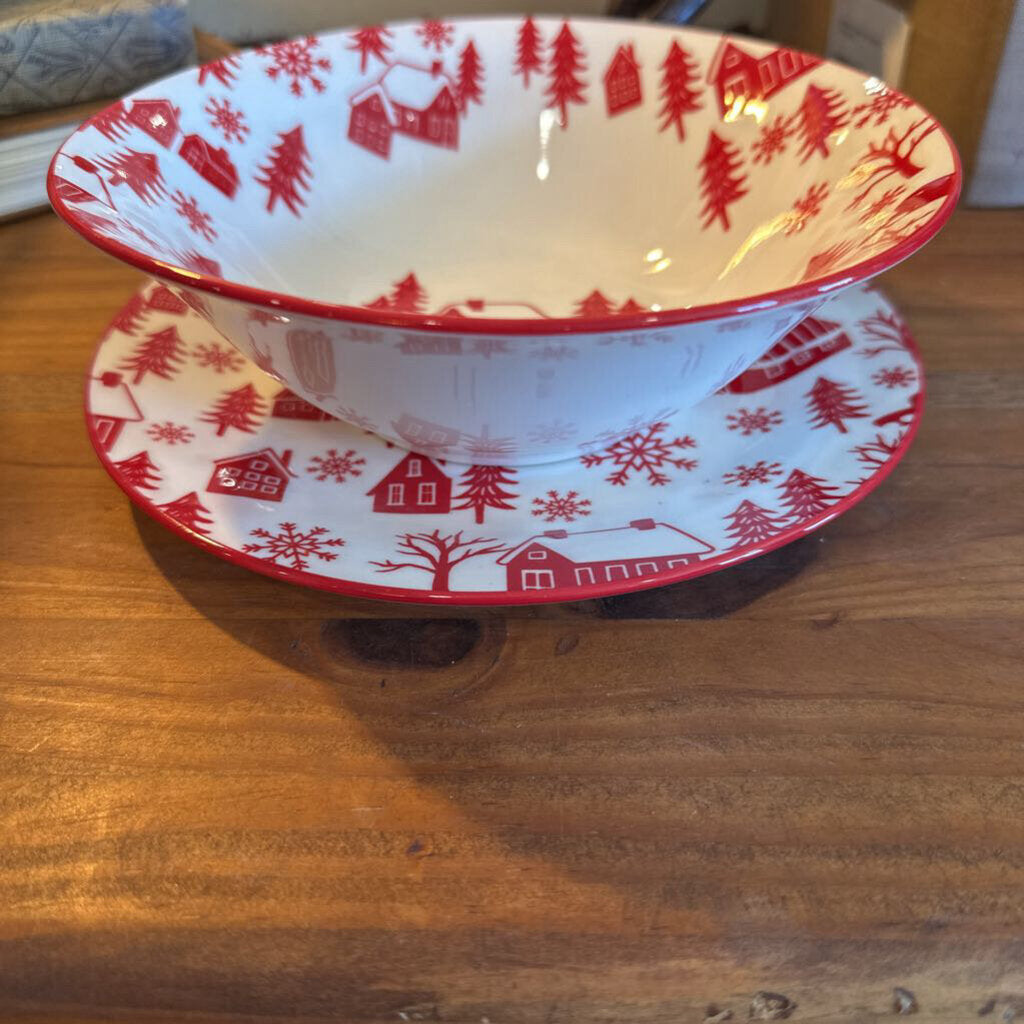 CHRISTMAS DINNERWARE