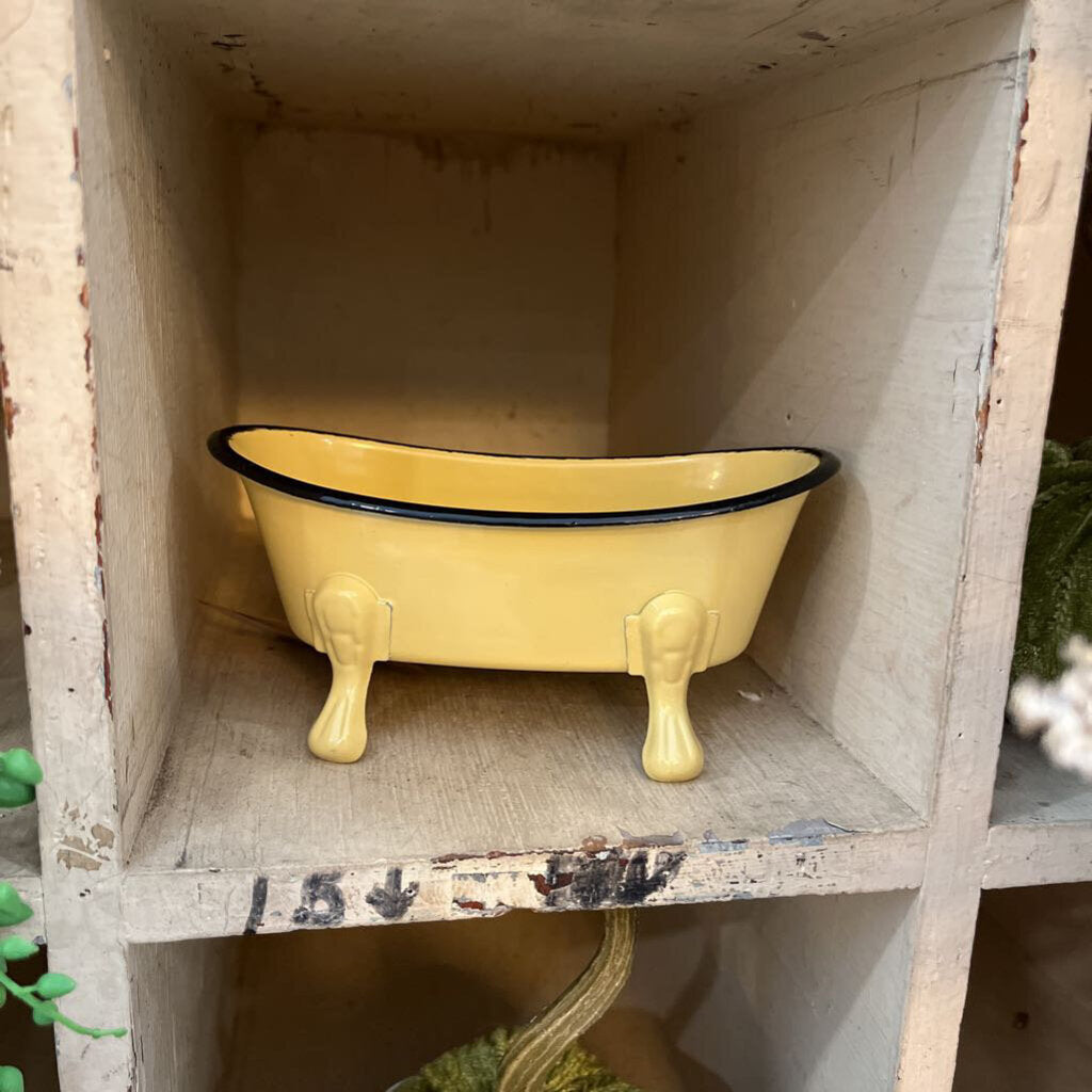 METAL BATHTUB SOAP DISH