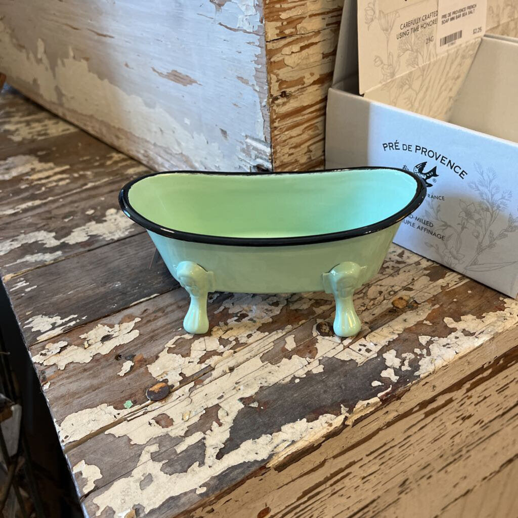 METAL BATHTUB SOAP DISH