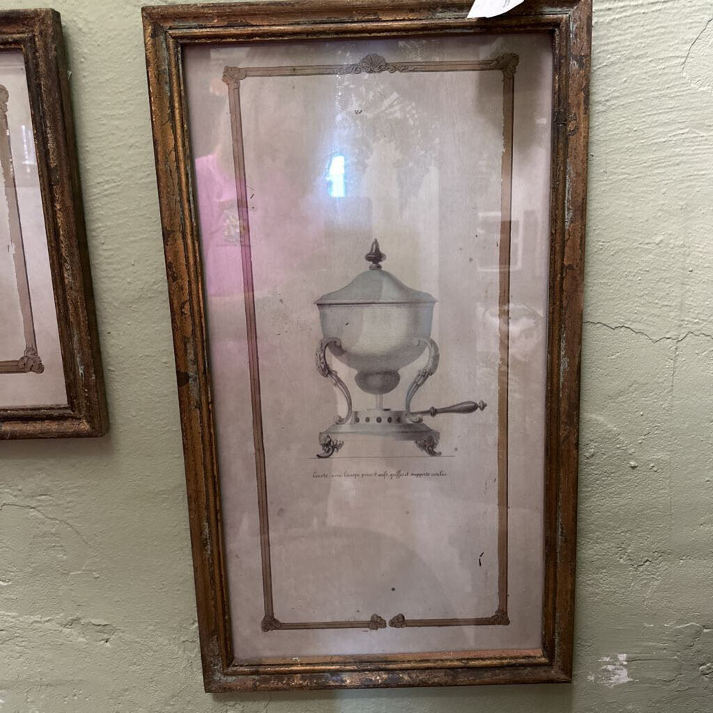 FRAMED SILVER SERVICE PRINT