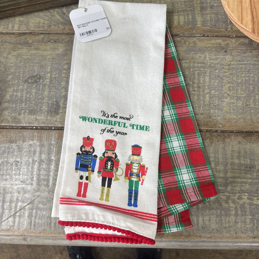 NUTCRACKER KITCHEN TOWEL SET