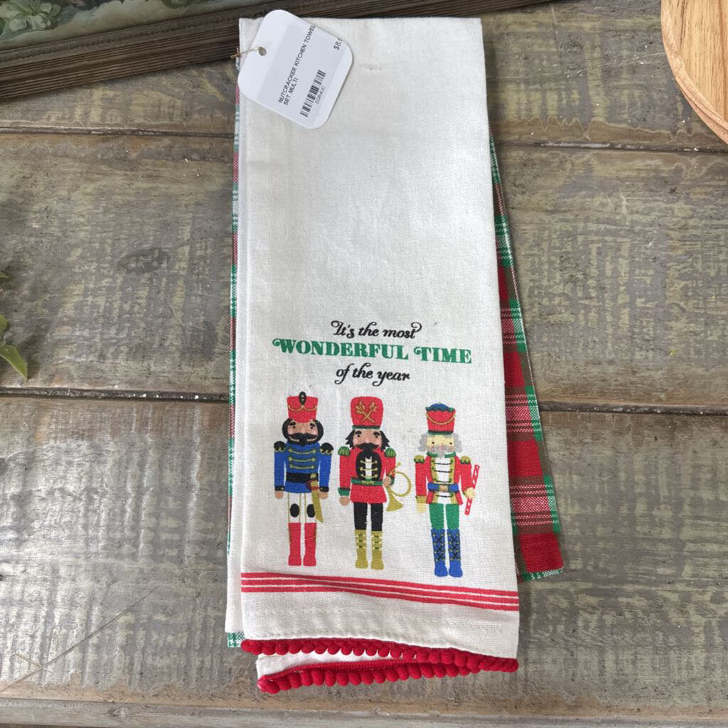 NUTCRACKER KITCHEN TOWEL SET