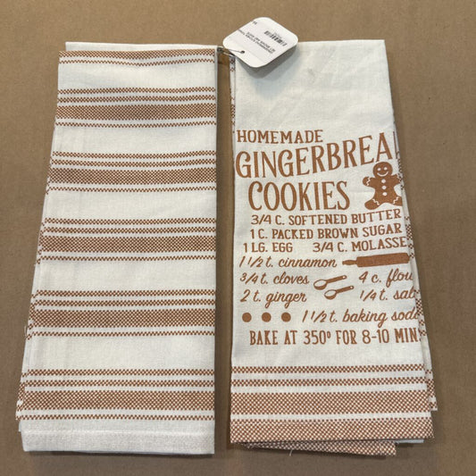 GINGERBREAD KITCHEN TOWEL SET