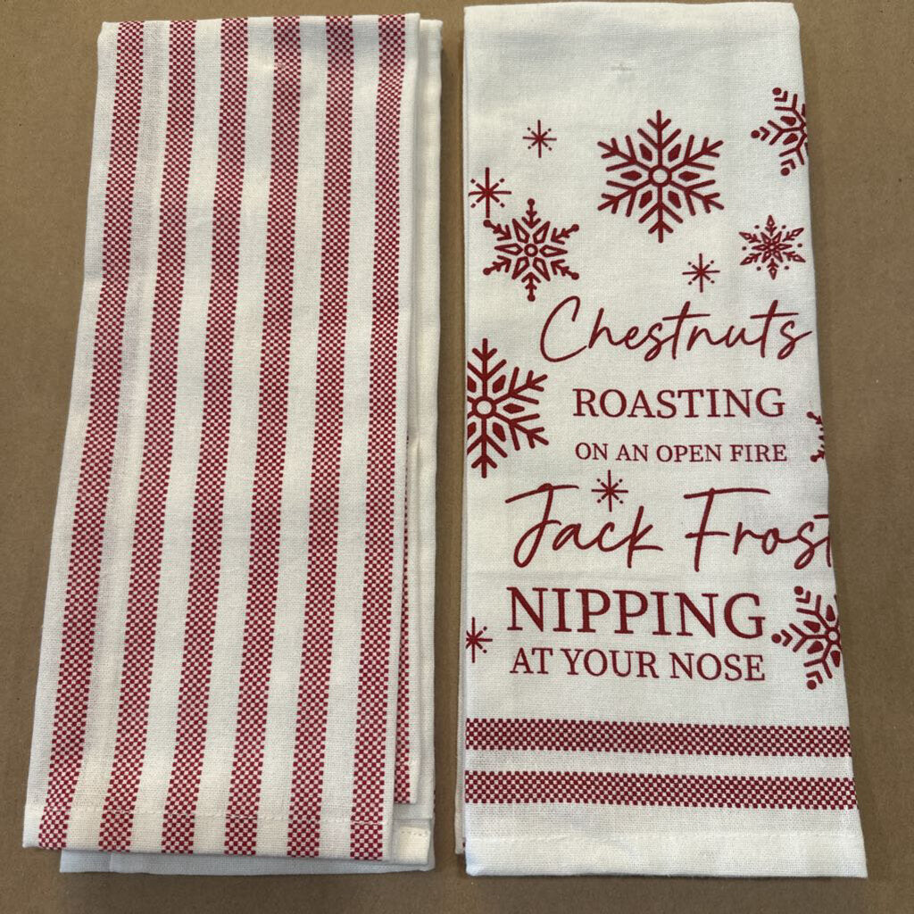 CHESTNUTS KITCHEN TOWEL SET