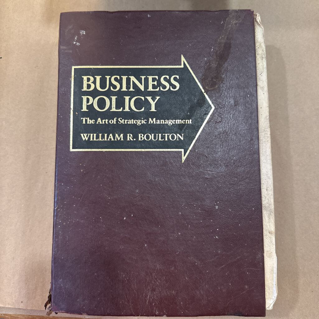 BUSINESS POLICY BOOK