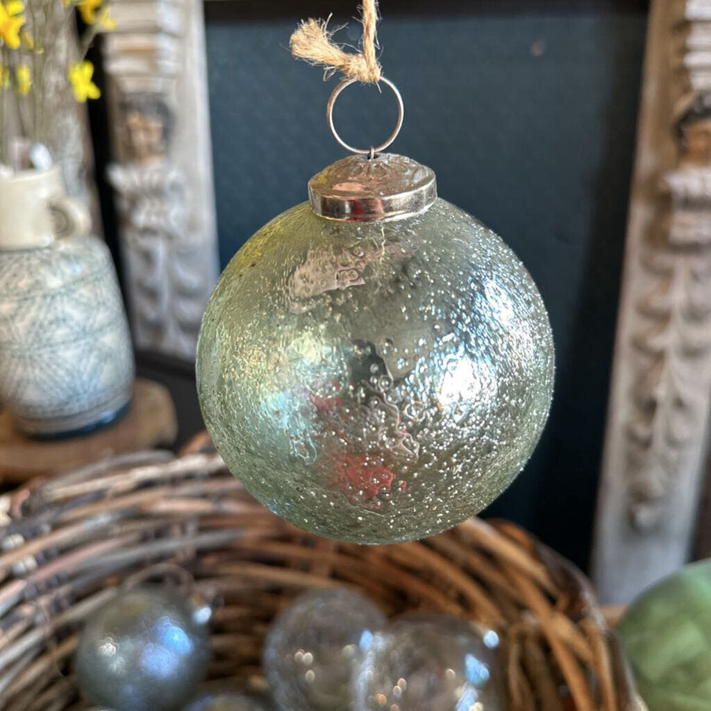 GLASS BALL ORNAMENT