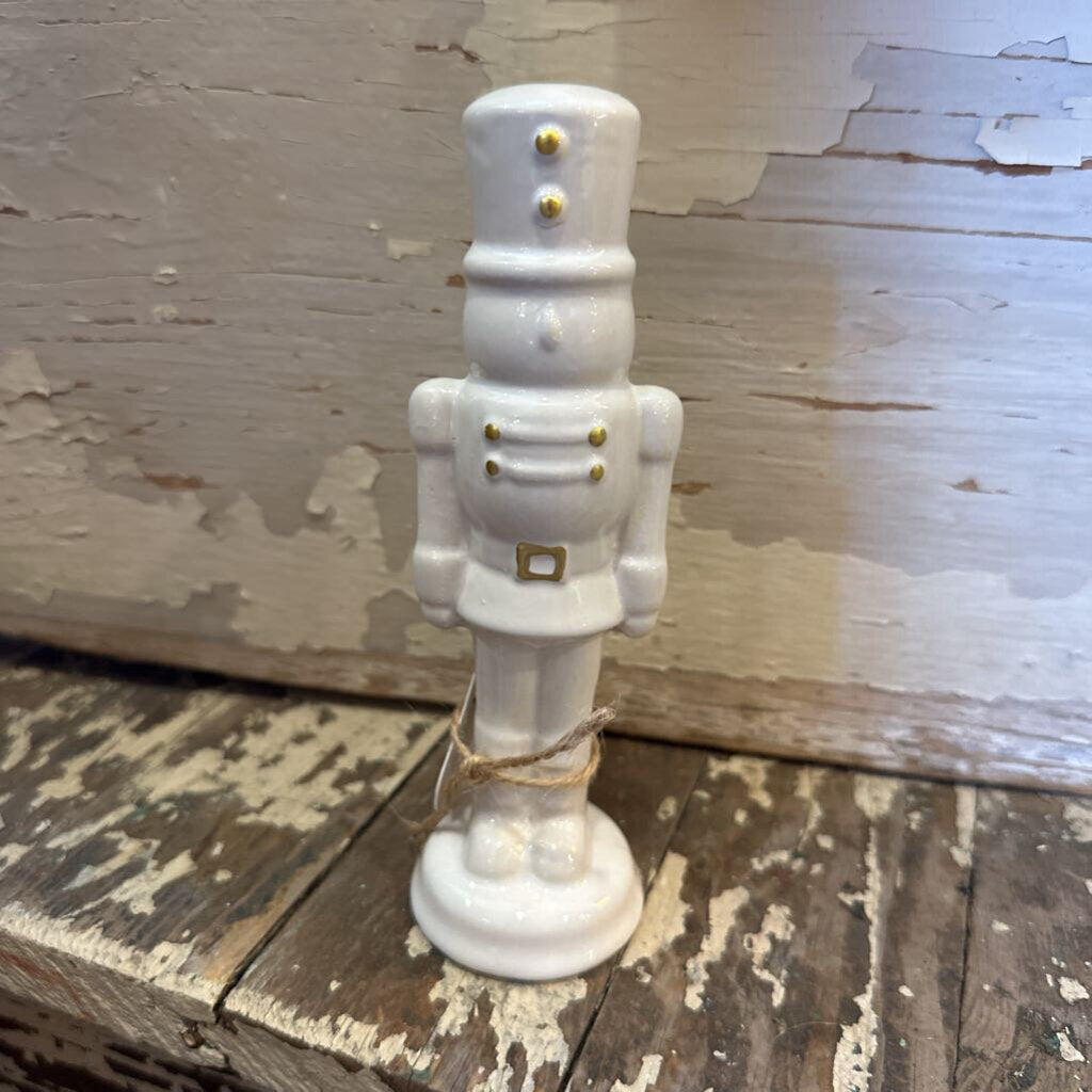 CERAMIC NUTCRACKER FIGURINE