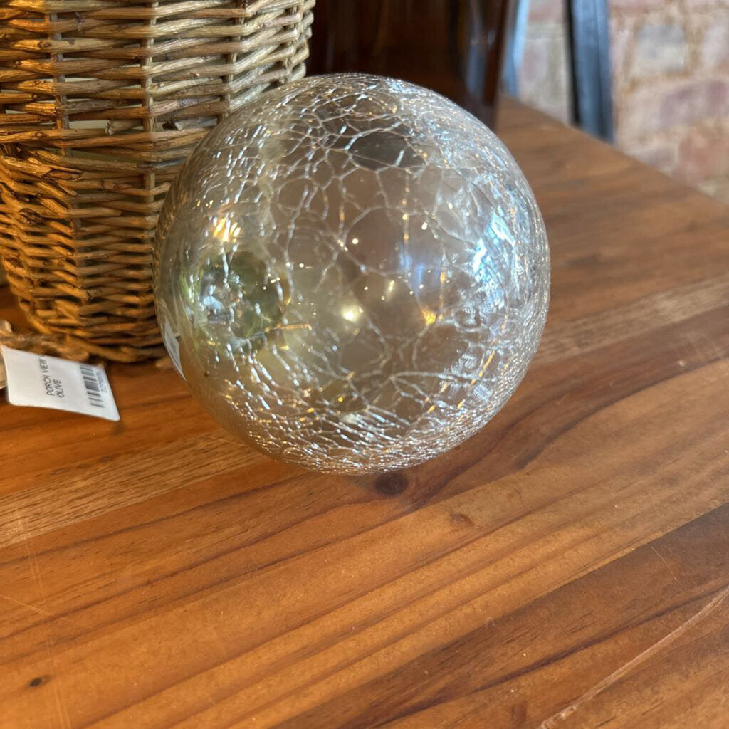 GLASS BALL ORNAMENT