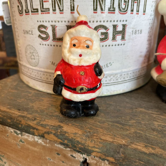 VINTAGE GURLEY STYLE SANTA CANDLE