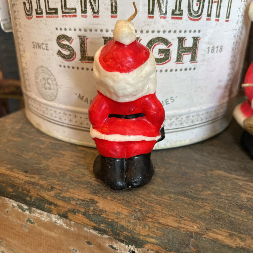 VINTAGE GURLEY STYLE SANTA CANDLE