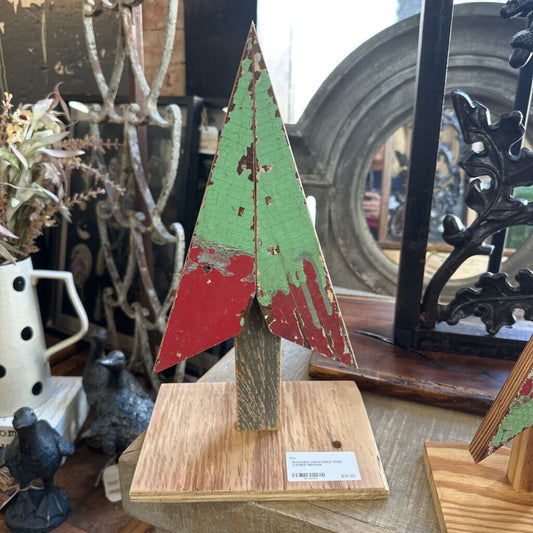 WOODEN CHRISTMAS TREE