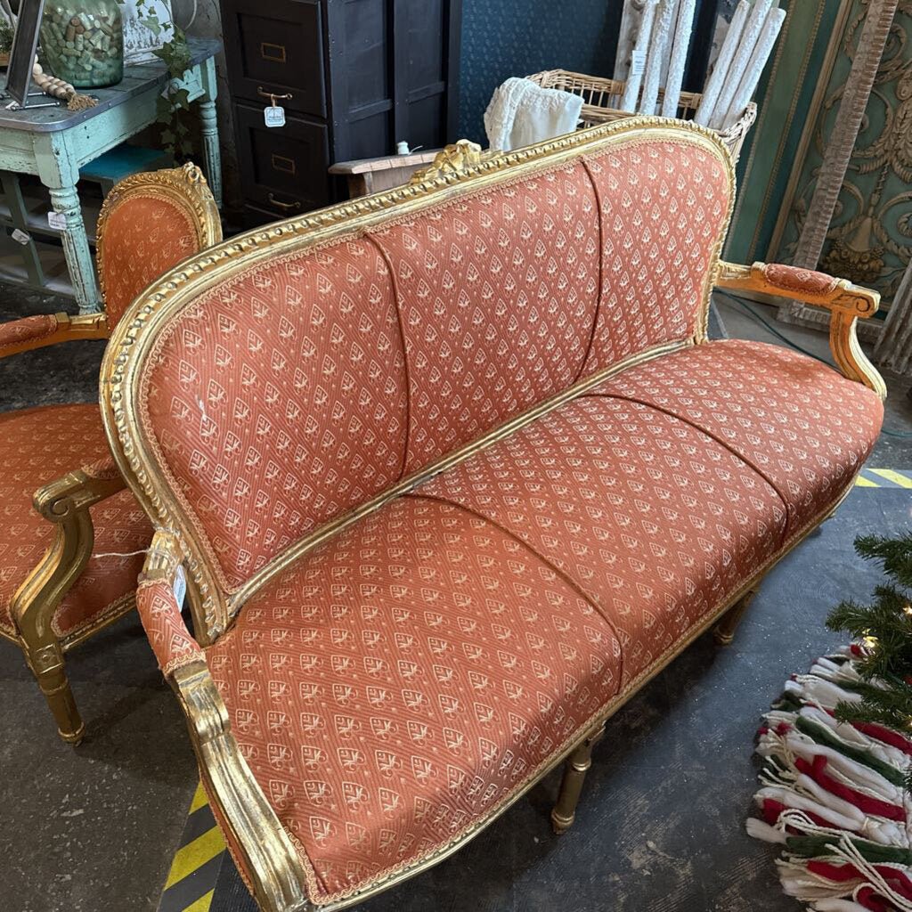 SETTEE AND CHAIR