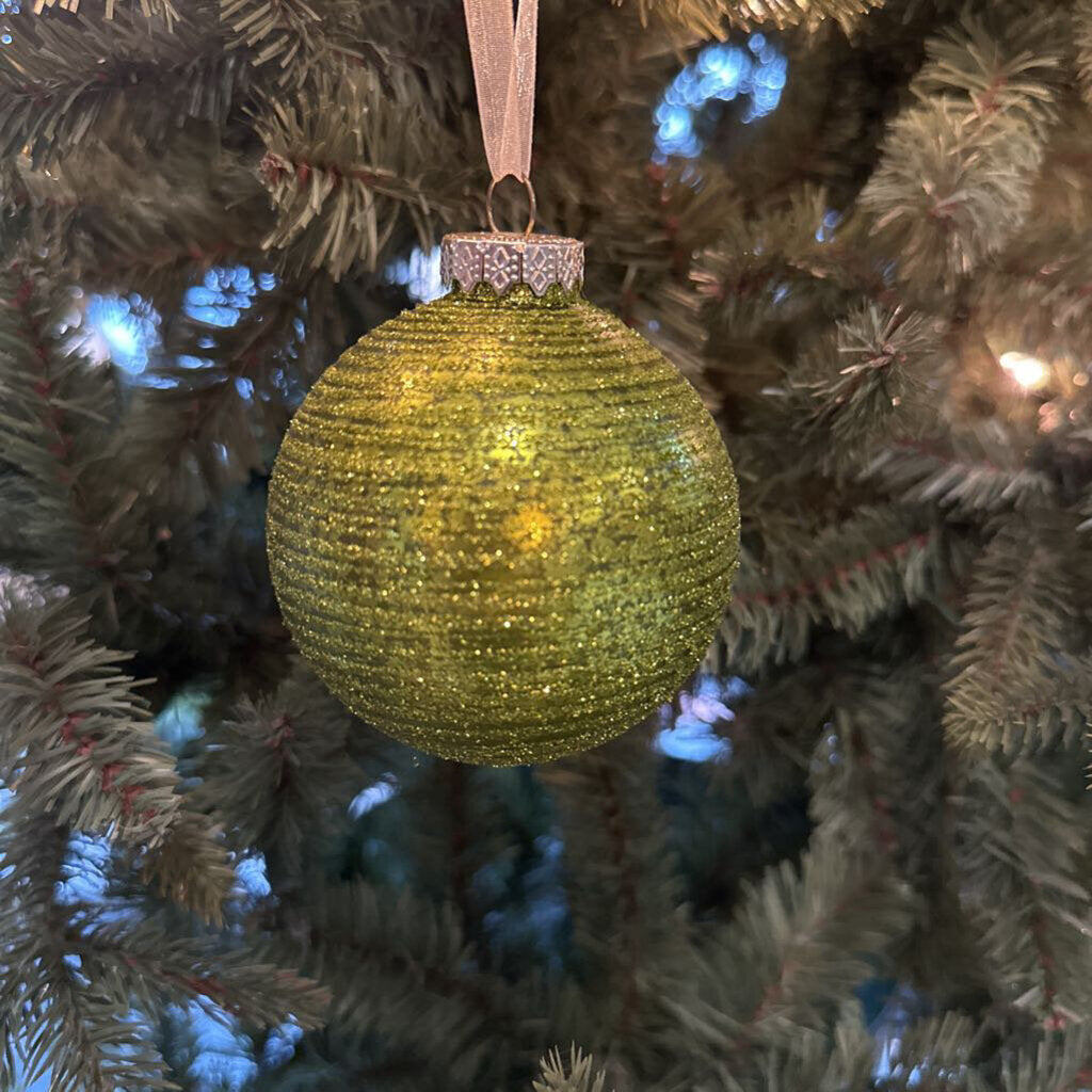 GLITTER ORNAMENT