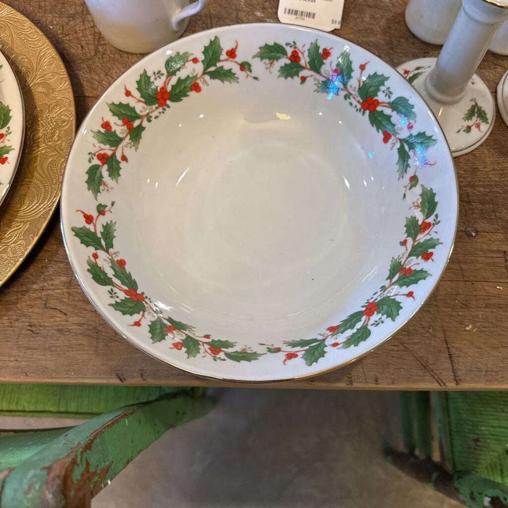 CHRISTMAS DISH SET "NOEL" BY CHINA PEARL