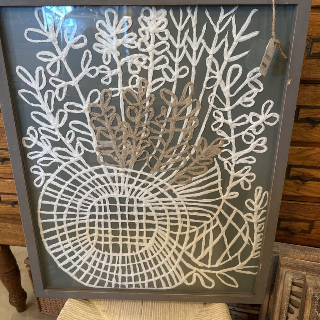 FRAMED PAPER WALL ART