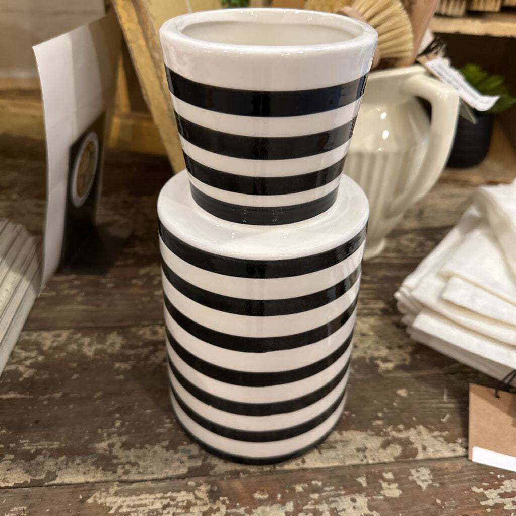 STRIPED VASE