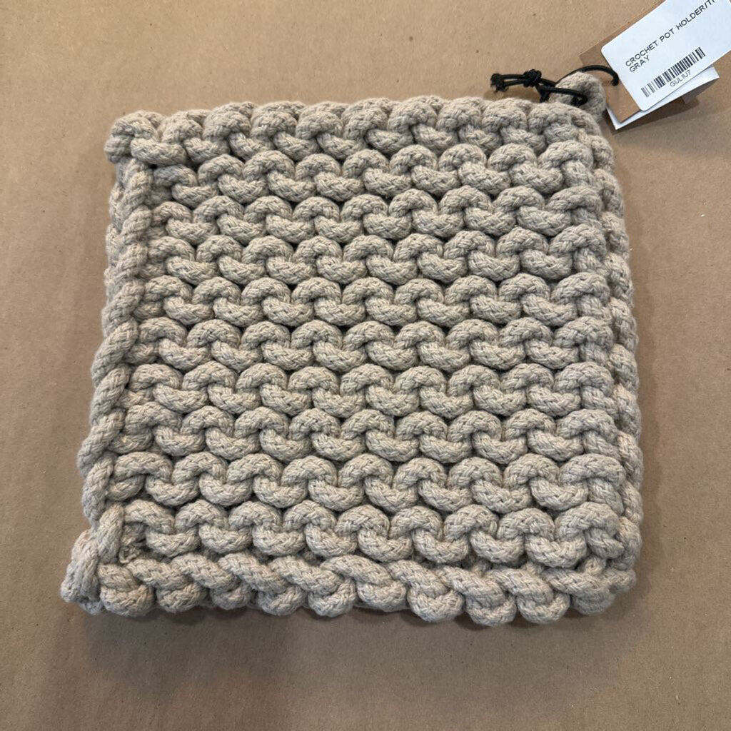 CROCHET POT HOLDER/TRIVET