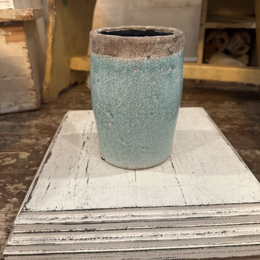 STONEWARE VASE