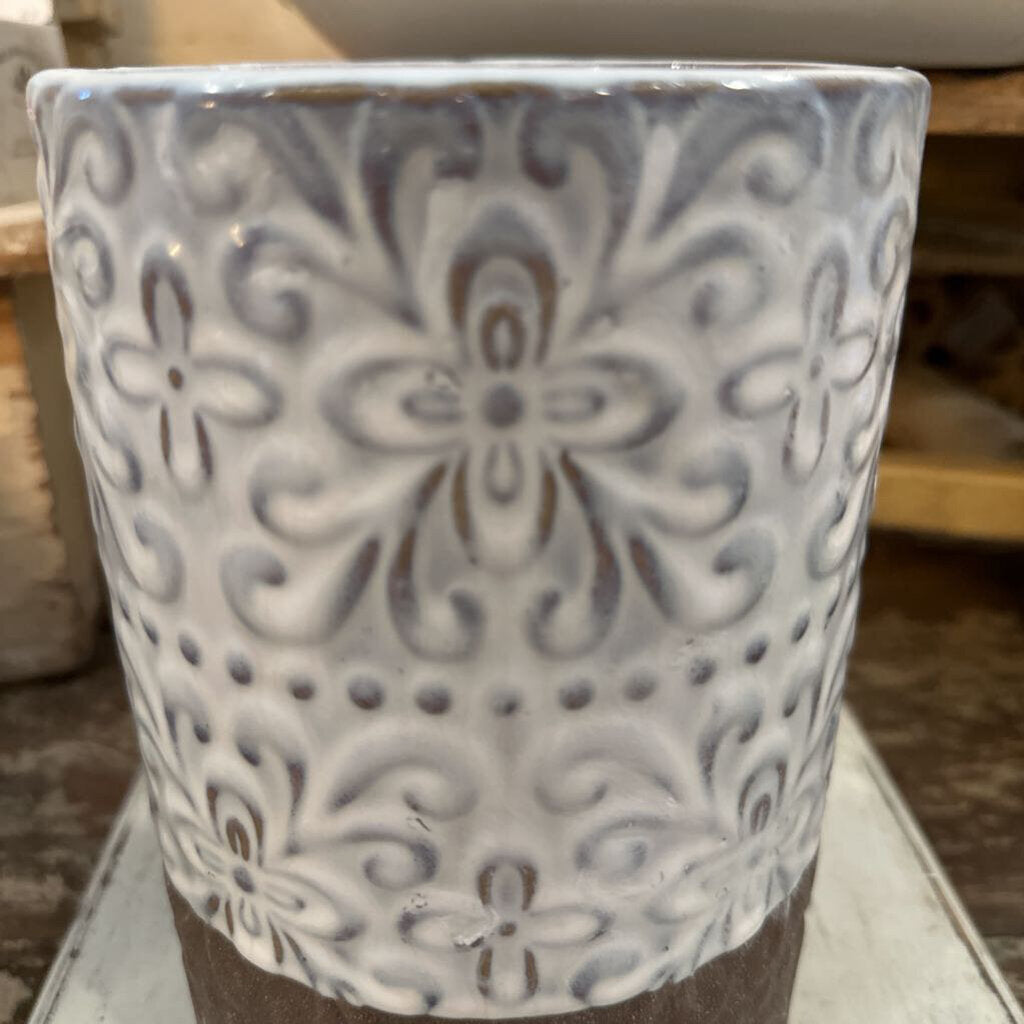 TWO TONE CERAMIC VASE