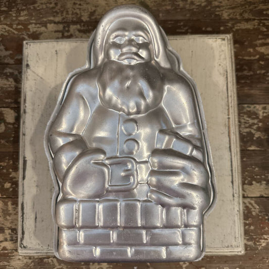 ALUMINUM SANTA MOLD CAKE PAN