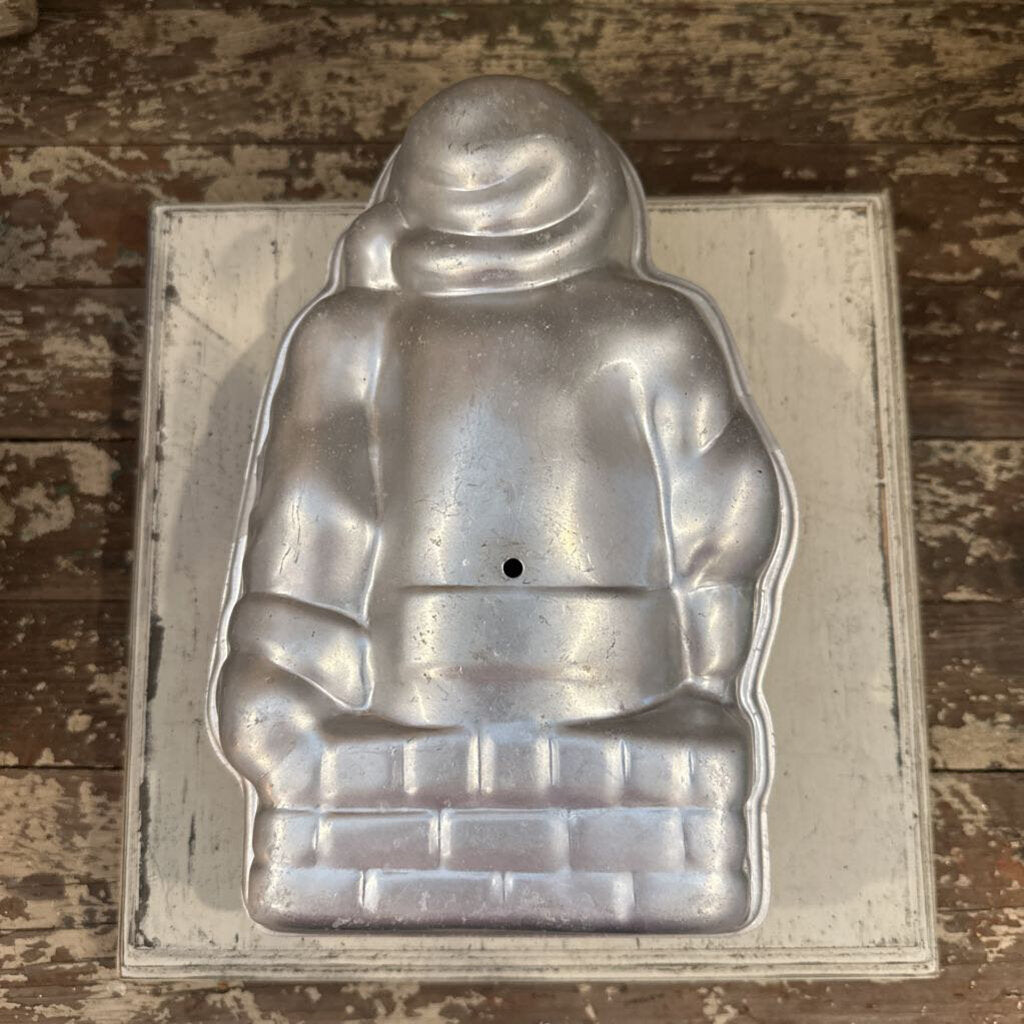 ALUMINUM SANTA MOLD CAKE PAN