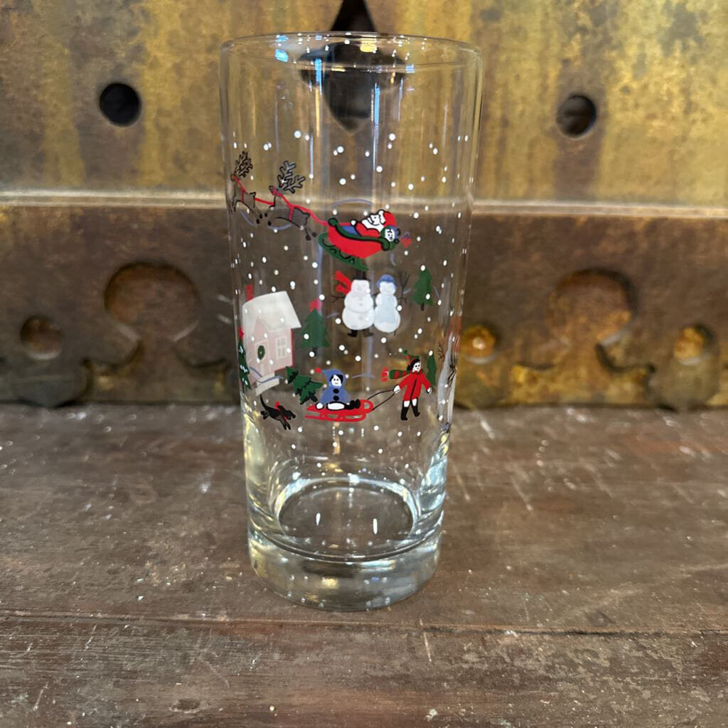 WINTER SCENE GLASSES