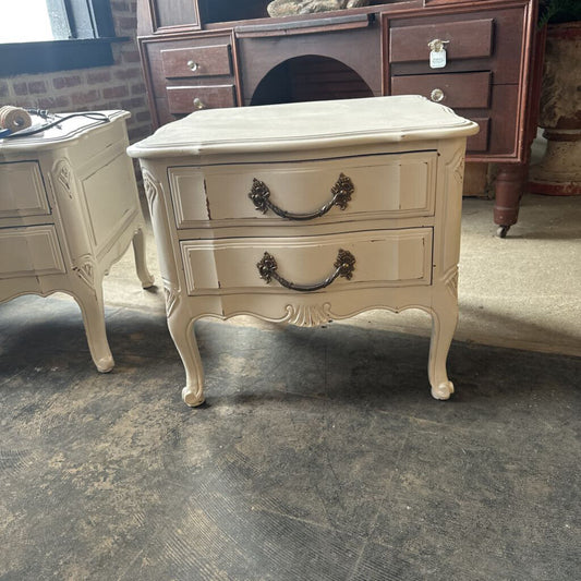 FRENCH PROVENCIAL NIGHTSTANDS