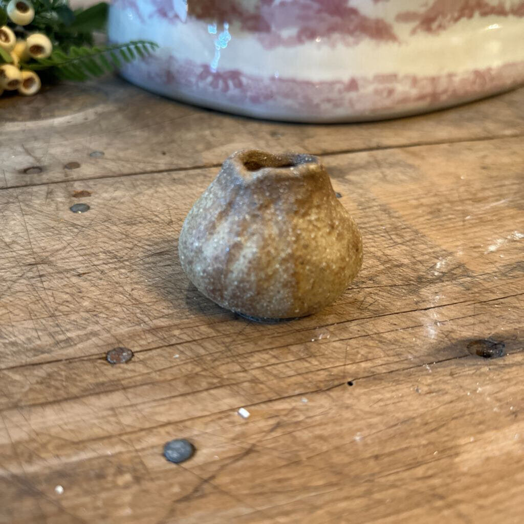 STONEWARE ORGANIC SHAPED VASE