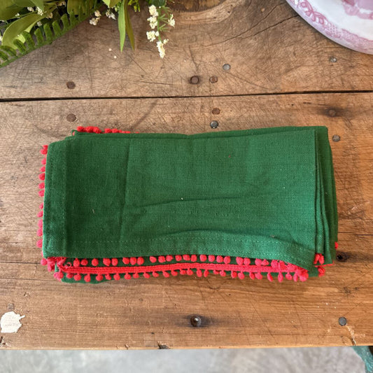 POM POM TRIM NAPKINS