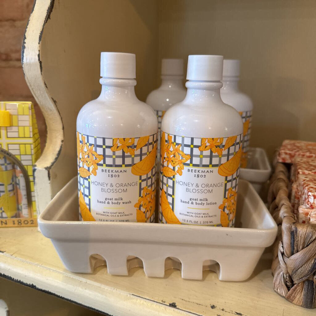 HONEY AND ORANGE BLOSSOM CADDY