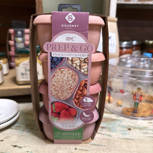 SILICONE SNACK CONTAINERS